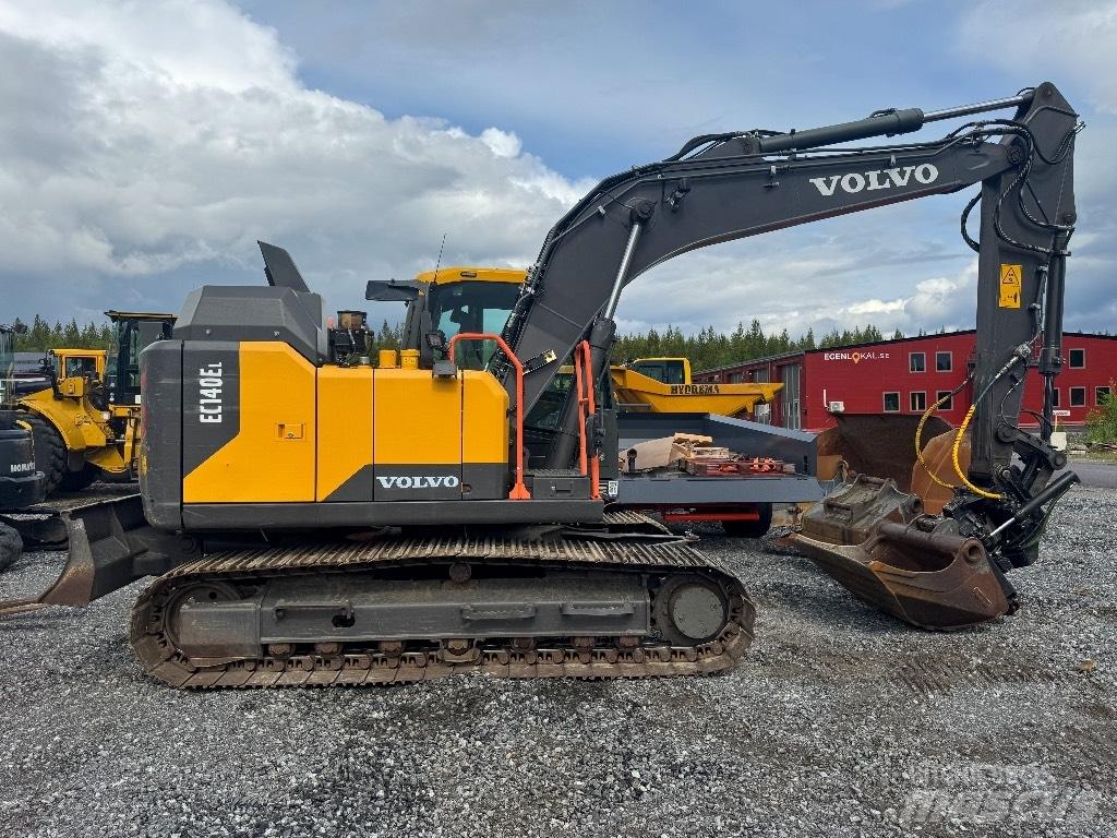 Volvo EC 140 EL Kāpurķēžu ekskavatori