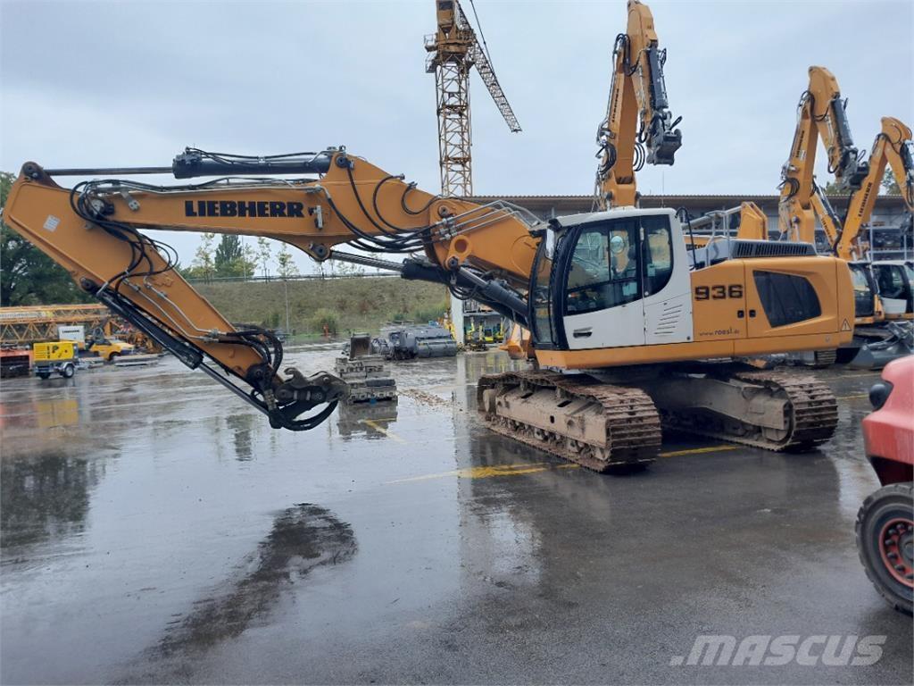 Liebherr R936 Kāpurķēžu ekskavatori
