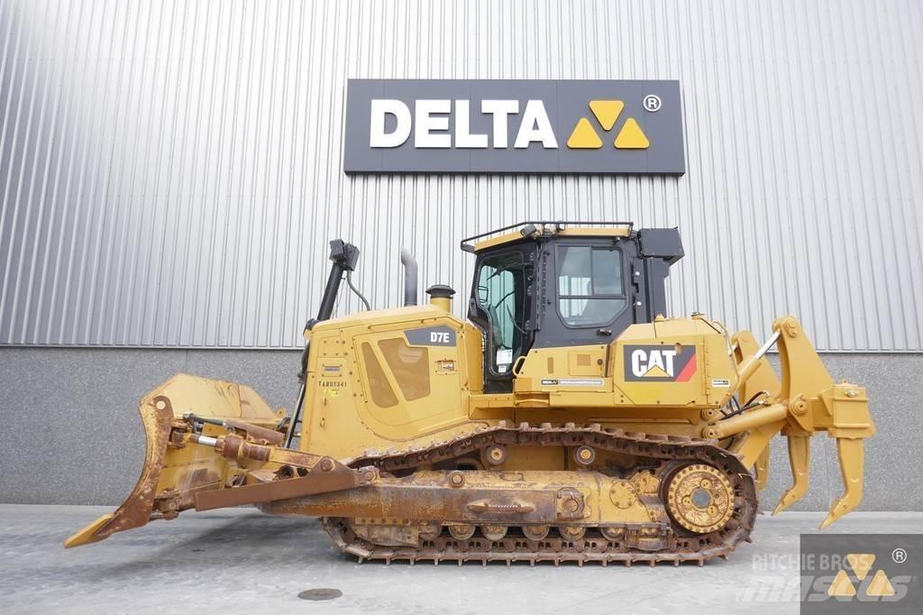 CAT D7E Kāpurķēžu buldozeri