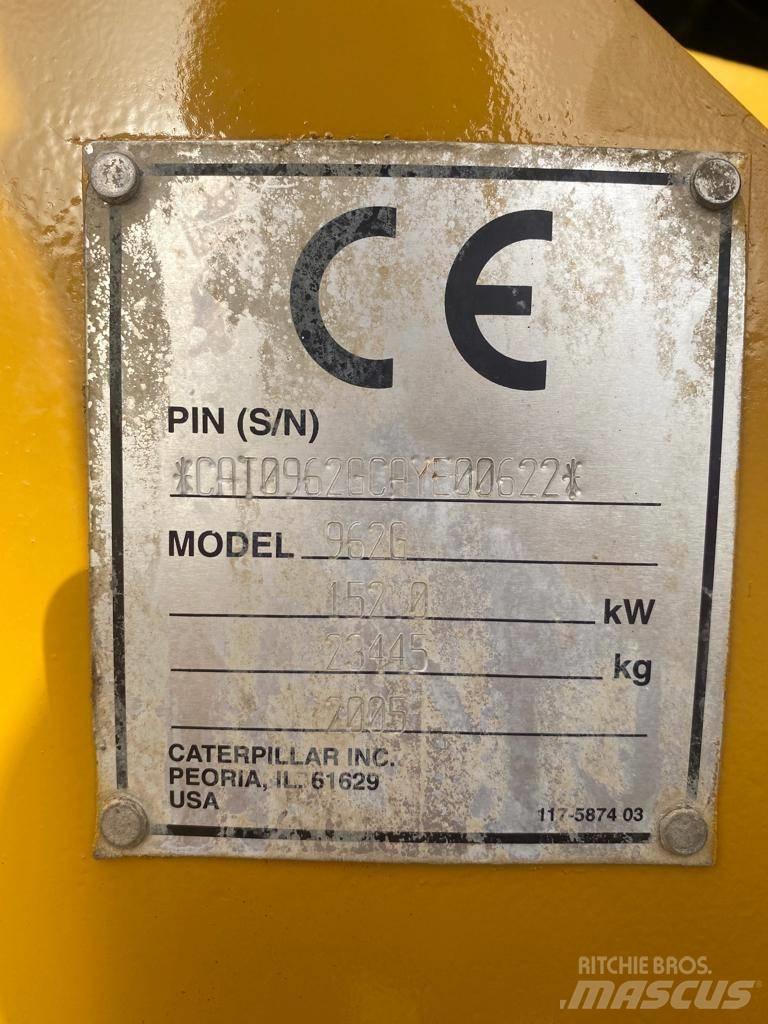 CAT 962 G Iekrāvēji uz riteņiem