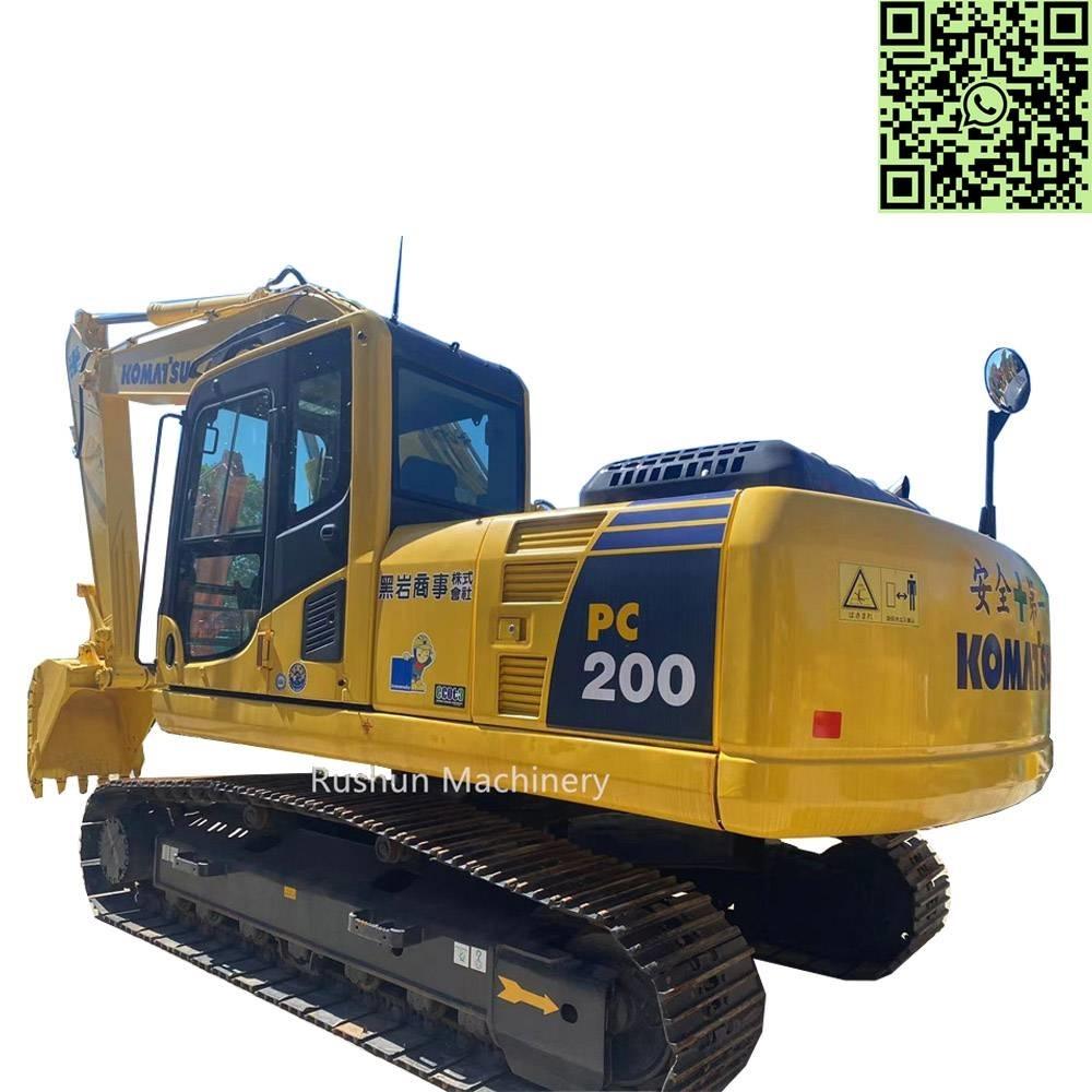 Komatsu PC 200 Kāpurķēžu ekskavatori