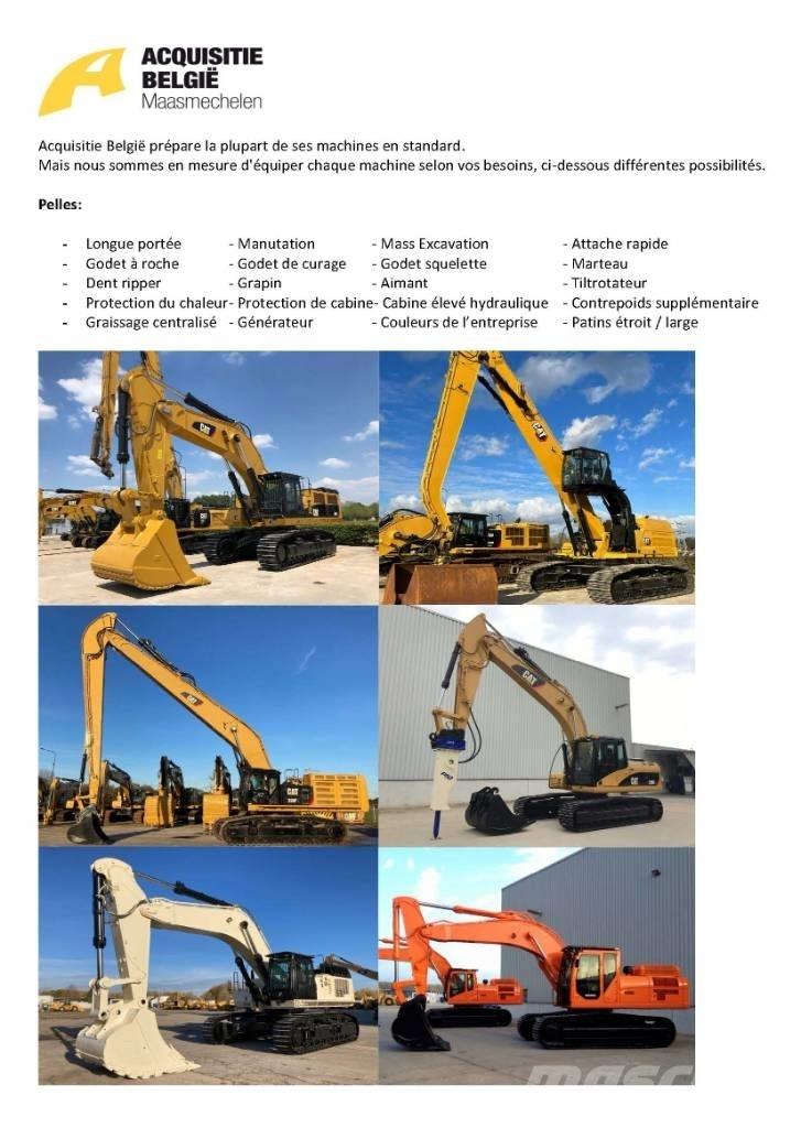 CAT 336D Long Reach Kāpurķēžu ekskavatori