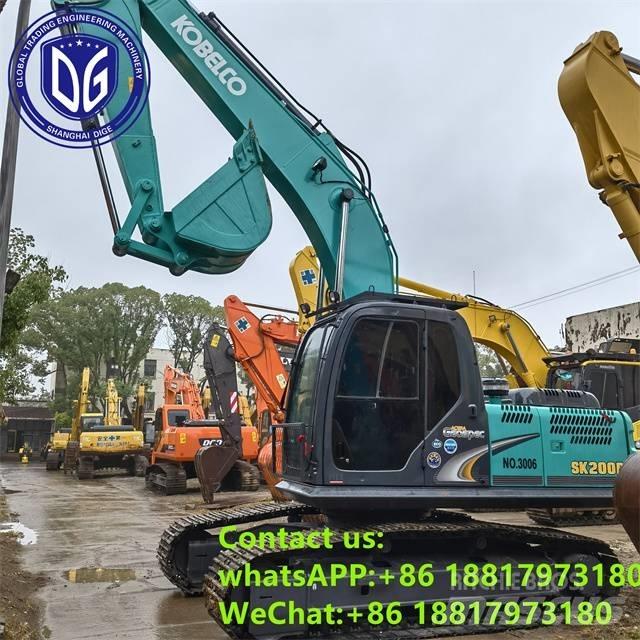Kobelco SK 200-8 Kāpurķēžu ekskavatori