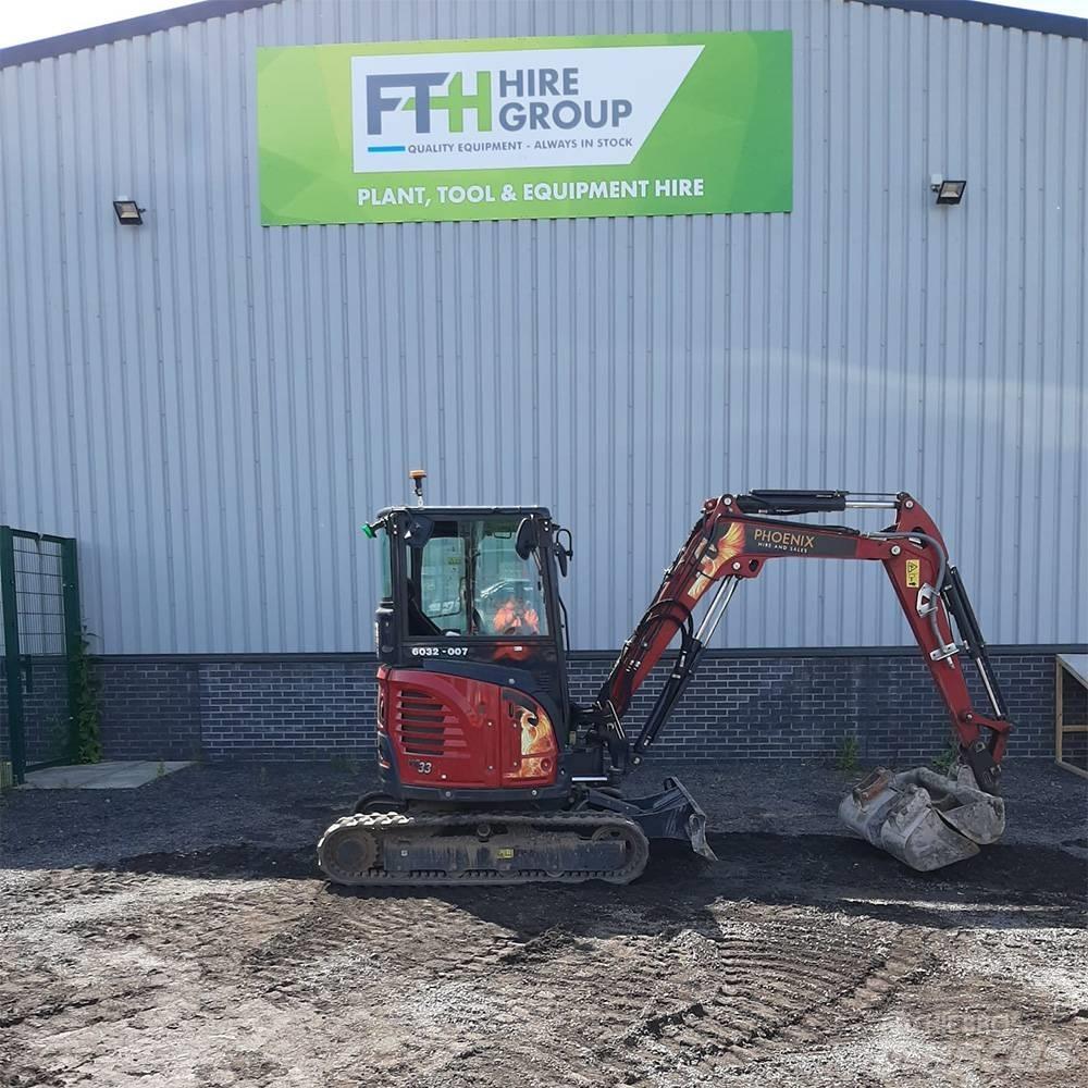 Yanmar Vio 33 Mini ekskavatori < 7 t