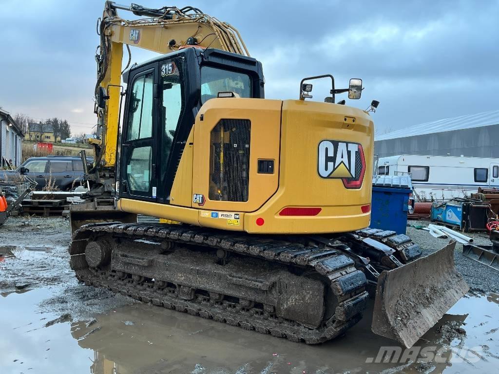 CAT 315 Kāpurķēžu ekskavatori