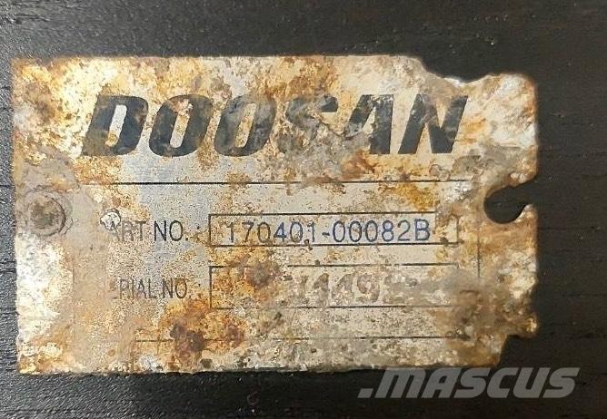 Doosan Final drive Šasija un piekare