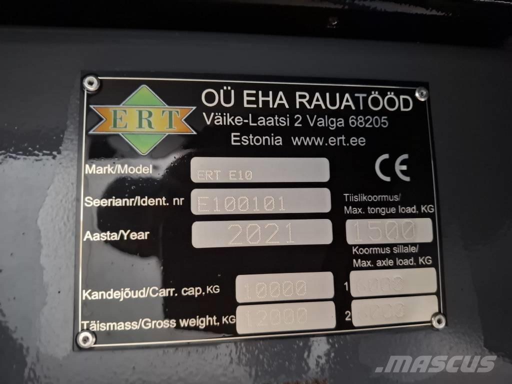 ERT E 10 Standarta piekabes