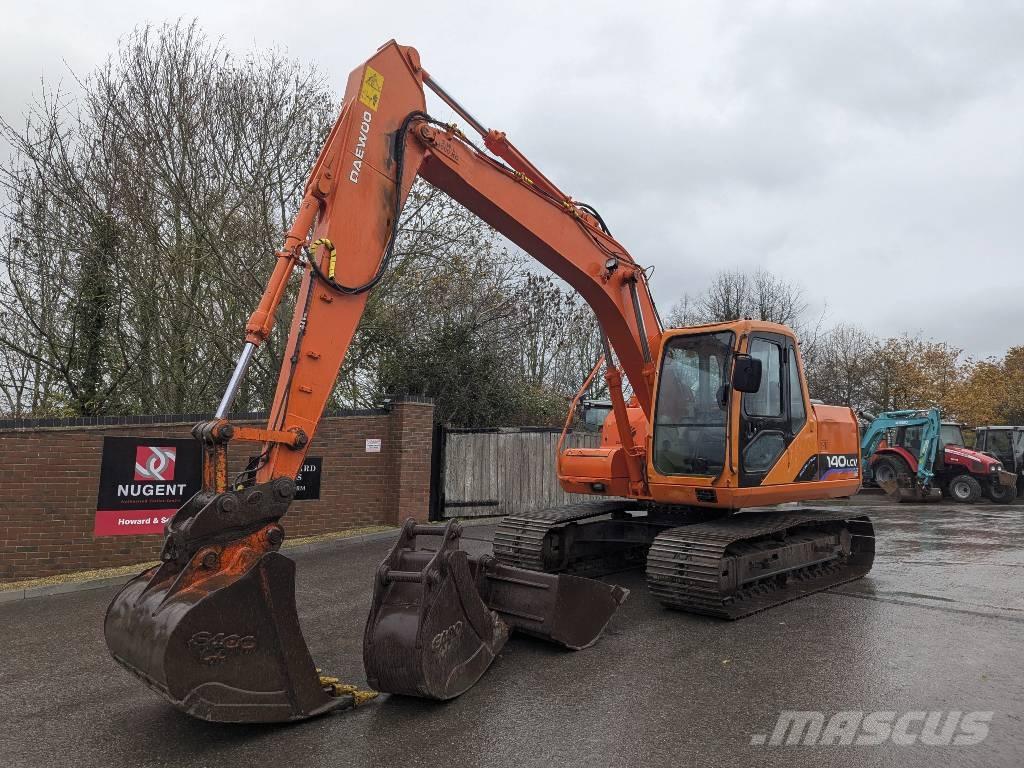 Daewoo Doosan 140LCV Kāpurķēžu ekskavatori