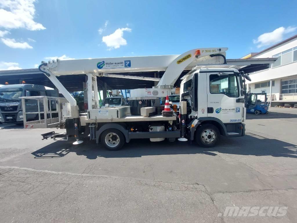 Palfinger P 300 KS Pacēlāji uz automašīnas bāzes