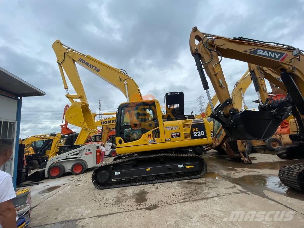 Komatsu PC 200 Kāpurķēžu ekskavatori