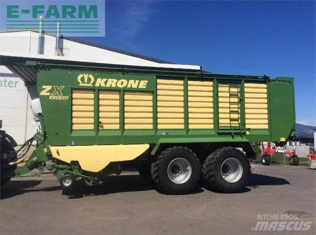 Krone zx 430 gd Graudu pārkraušanas piekabes