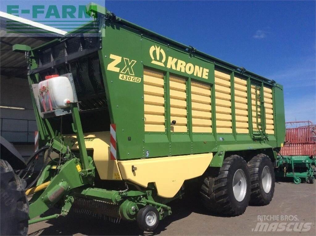 Krone zx 430 gd Graudu pārkraušanas piekabes