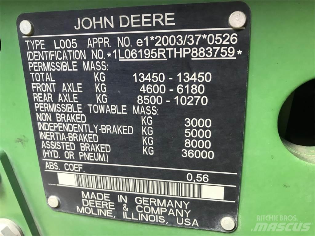 John Deere 6195R Traktori