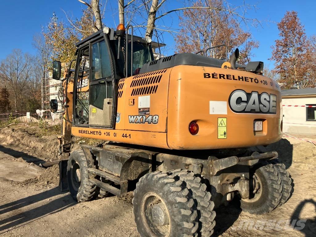 CASE WX 148 Ekskavatori uz riteņiem