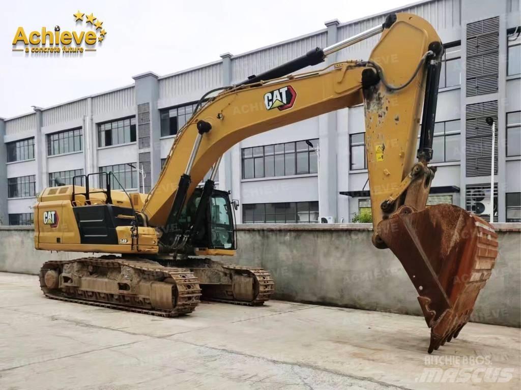 CAT 349 Kāpurķēžu ekskavatori