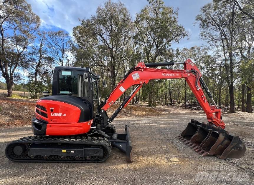 Kubota U55-4G Kāpurķēžu ekskavatori