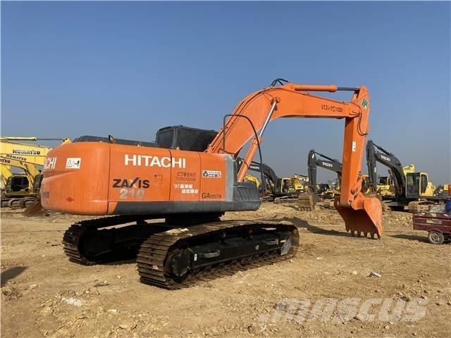 Hitachi ZX210 Kāpurķēžu ekskavatori