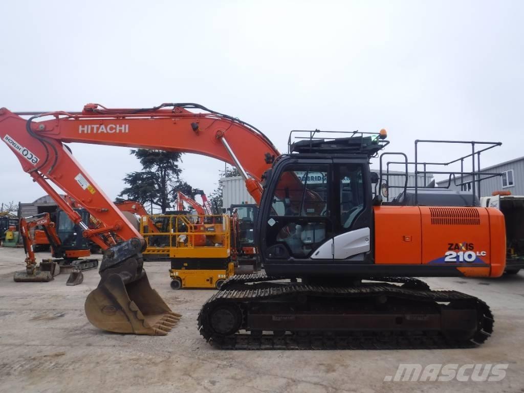 Hitachi ZX 210 LC-6 Kāpurķēžu ekskavatori