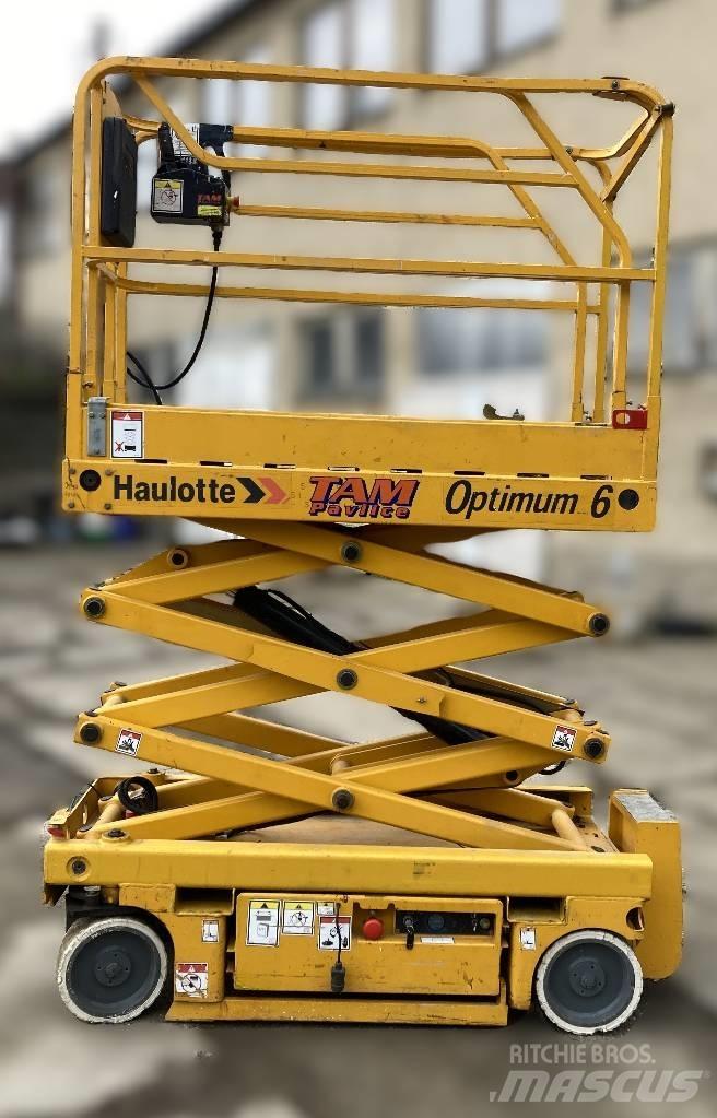 Haulotte Optimum  6 Šķerveida pacēlāji