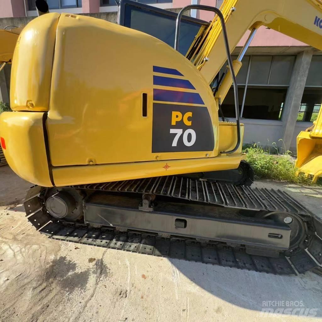 Komatsu PC 70 Kāpurķēžu ekskavatori