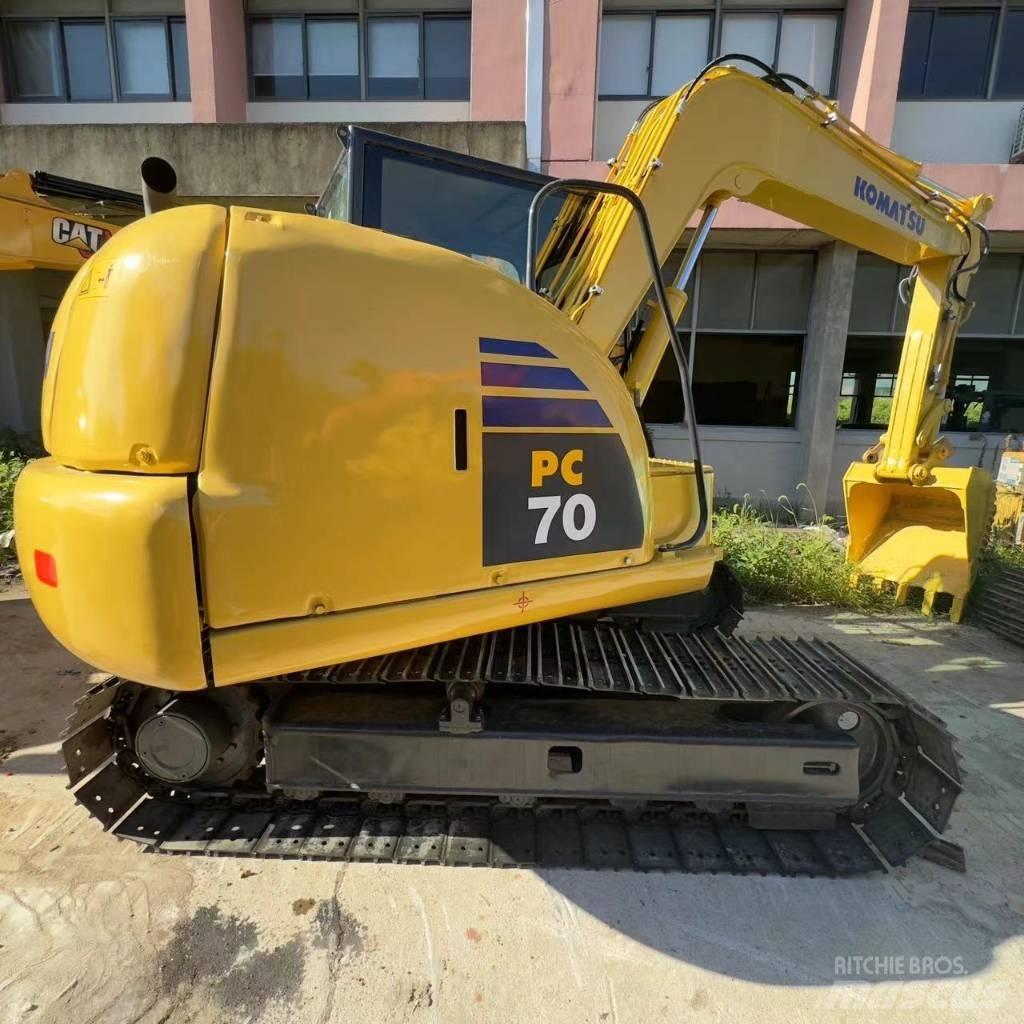 Komatsu PC 70 Kāpurķēžu ekskavatori