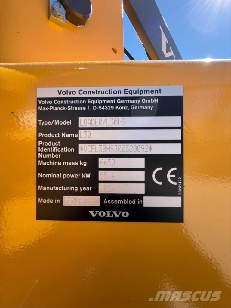 Volvo L30HS Iekrāvēji uz riteņiem