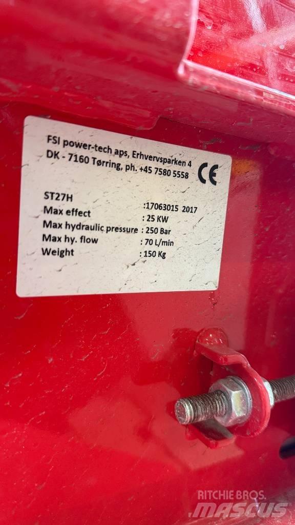  Kännufrees FSI ST27H Koku stumbru frēze