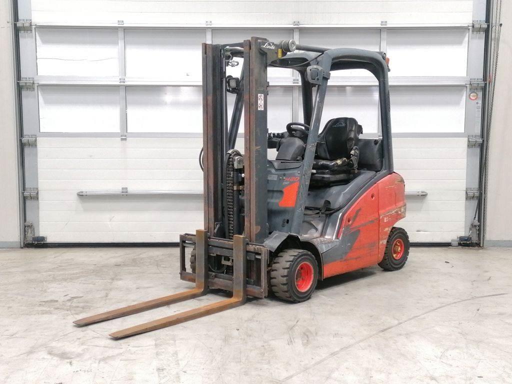 Linde H20D-01 Tehnika ar dīzeļa dzinēju