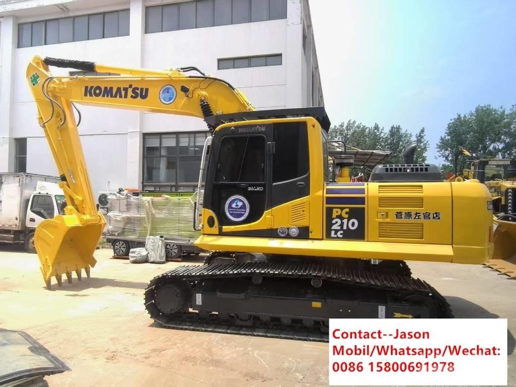Komatsu PC 210 LCD-8 Kāpurķēžu ekskavatori
