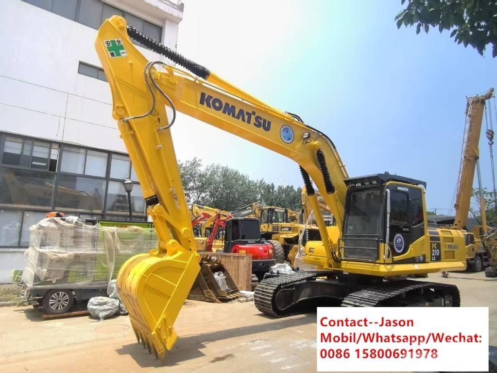 Komatsu PC 210 LCD-8 Kāpurķēžu ekskavatori