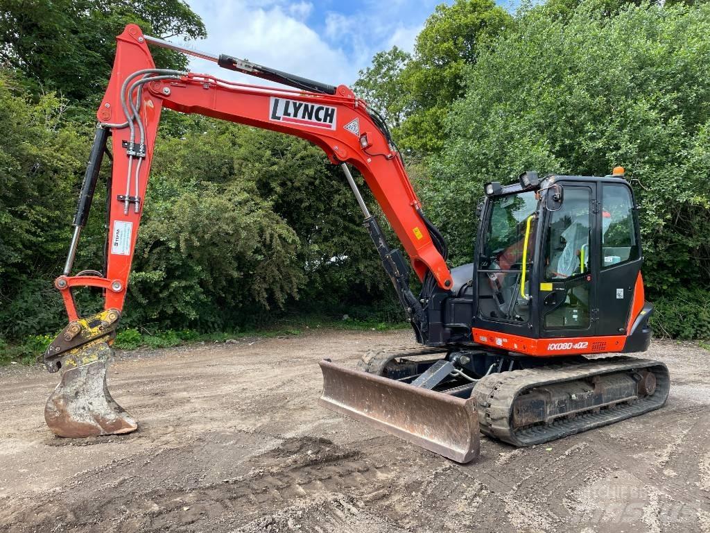 Kubota KX 080-4 Vidēja lieluma ekskavatori 7 t - 12 t