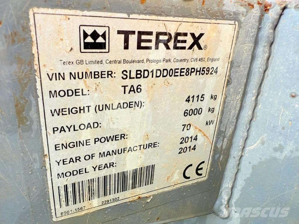 Terex TA 6 Mini pašizgāzēji