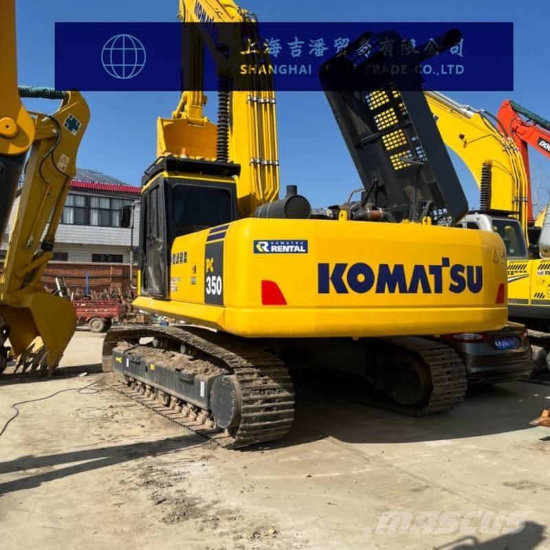 Komatsu PC 350 Kāpurķēžu ekskavatori