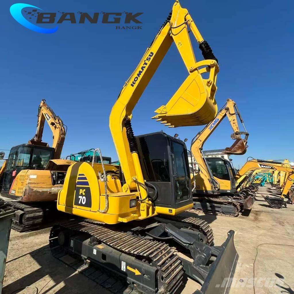 Komatsu PC70 Kāpurķēžu ekskavatori