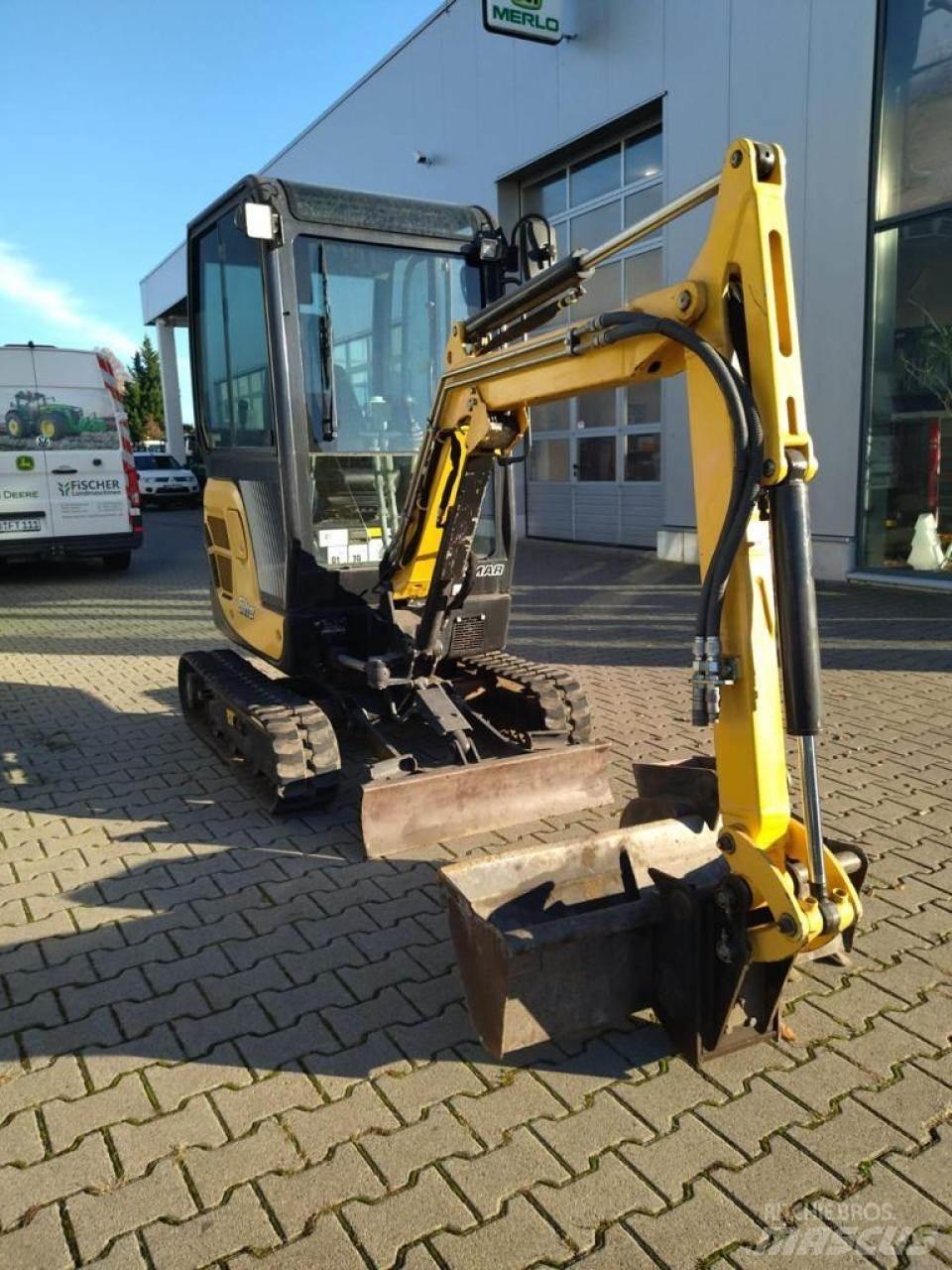 Yanmar SV18 Mini ekskavatori < 7 t