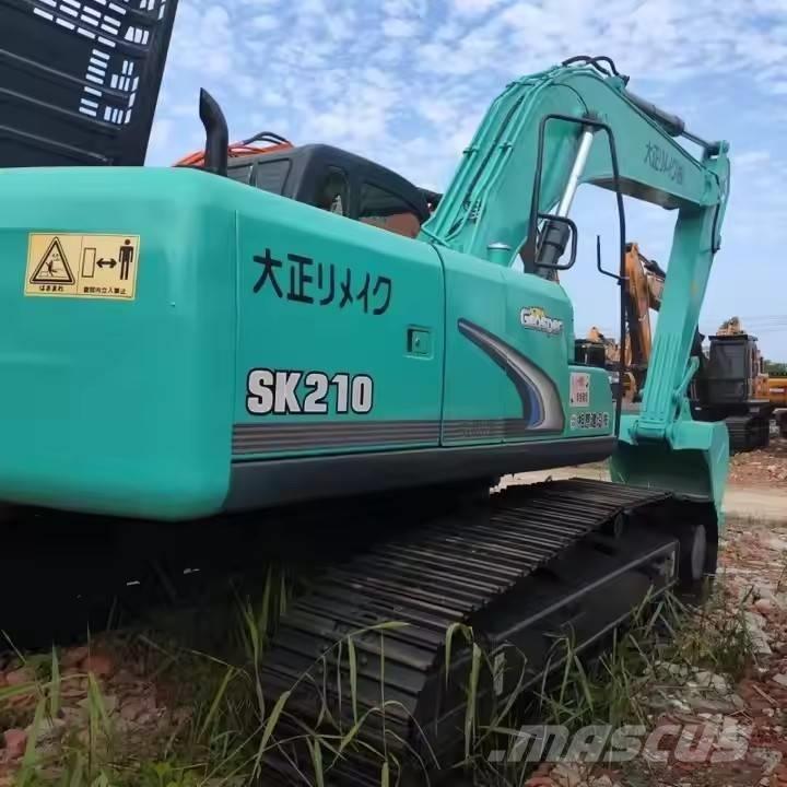 Kobelco SK 210 Kāpurķēžu ekskavatori