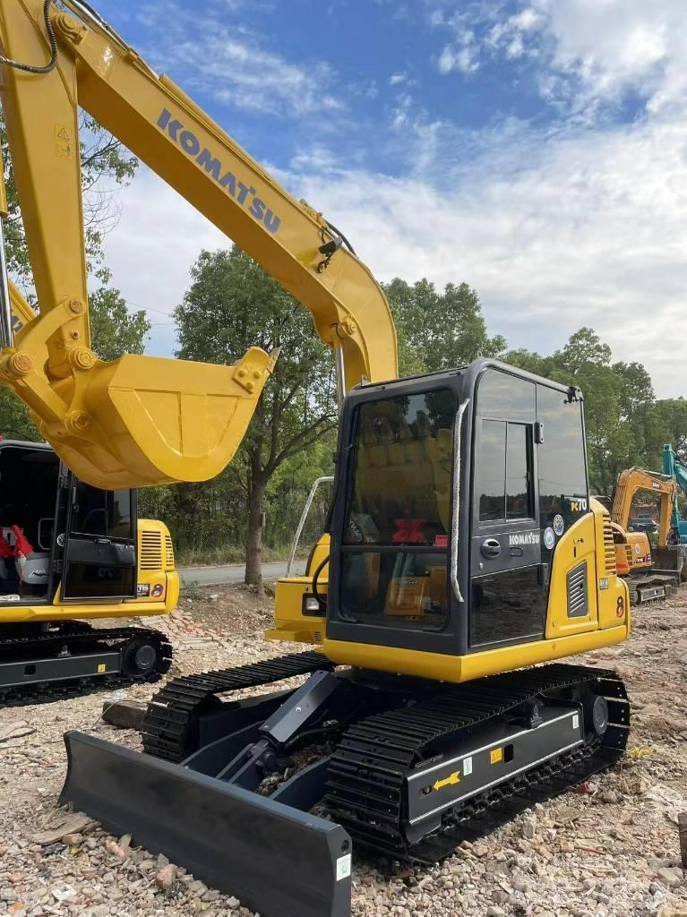 Komatsu 70-8 Kāpurķēžu ekskavatori