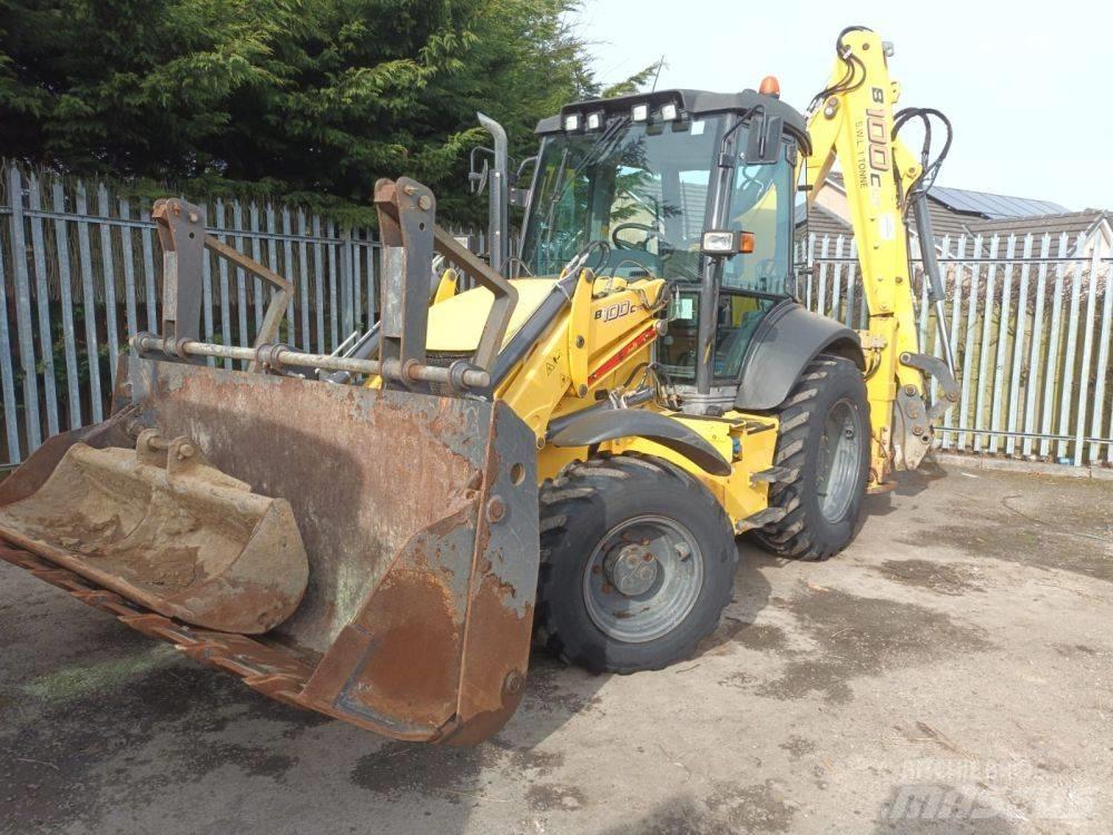 New Holland B 100 Ekskavatori-iekrāvēji