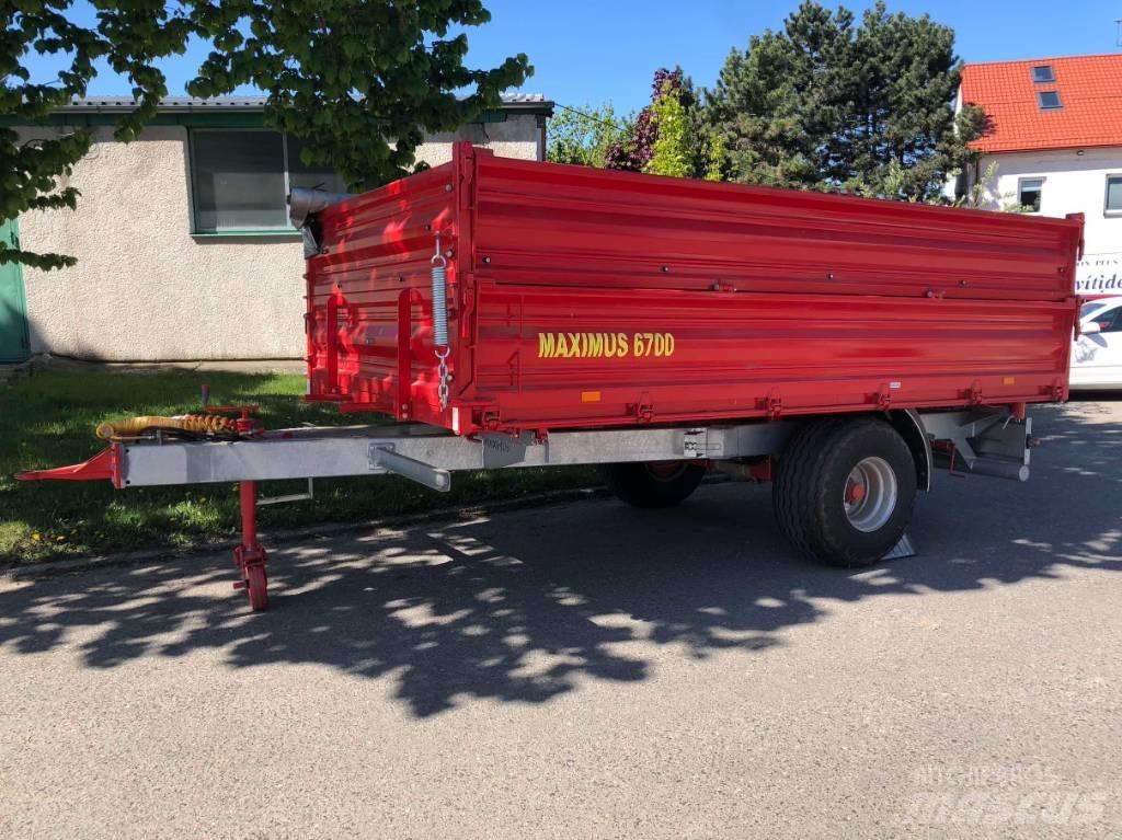 Maximus 6700 Noslēgtās piekabes