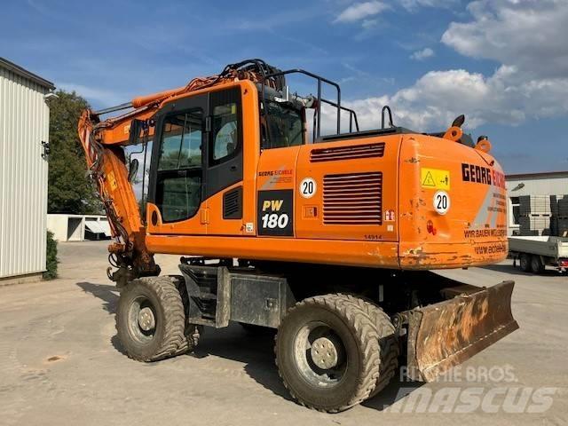 Komatsu PW 180-10 Ekskavatori uz riteņiem