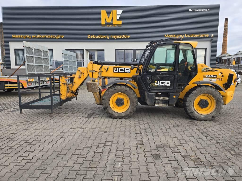 JCB 540-140 Teleskopiskie manipulatori