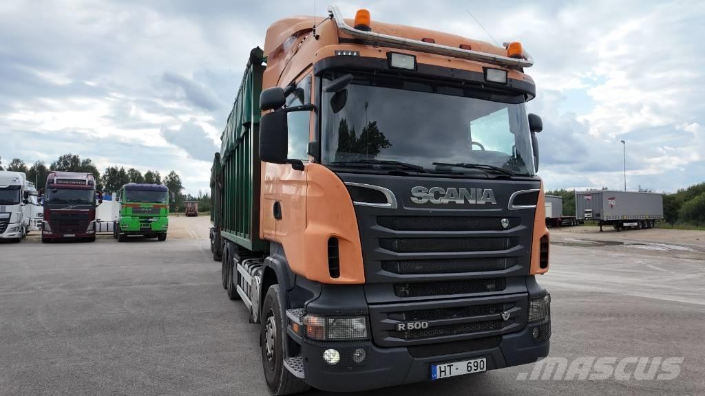 Scania R 500 Smagās mašīnas ar celtni
