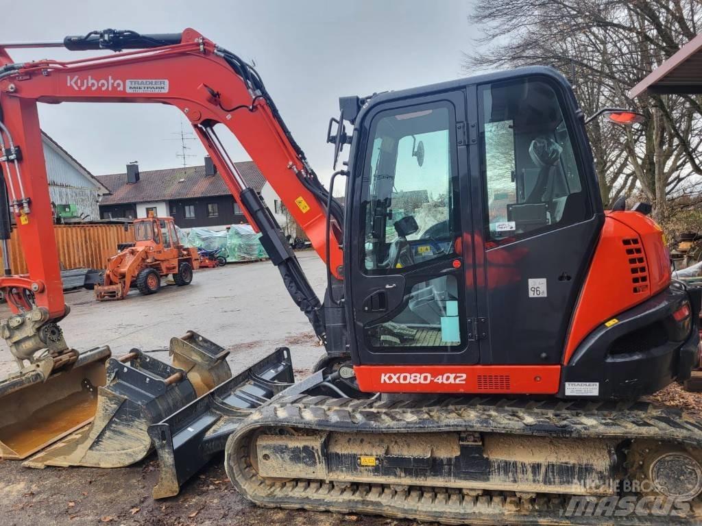 Kubota KX 080-4 Mini ekskavatori < 7 t
