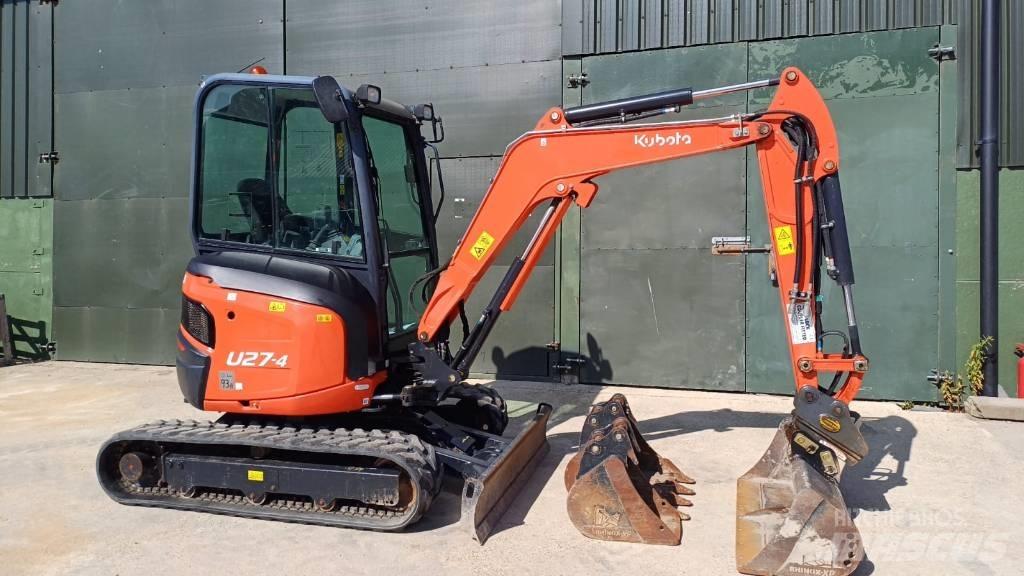 Kubota U 27-4 Mini ekskavatori < 7 t