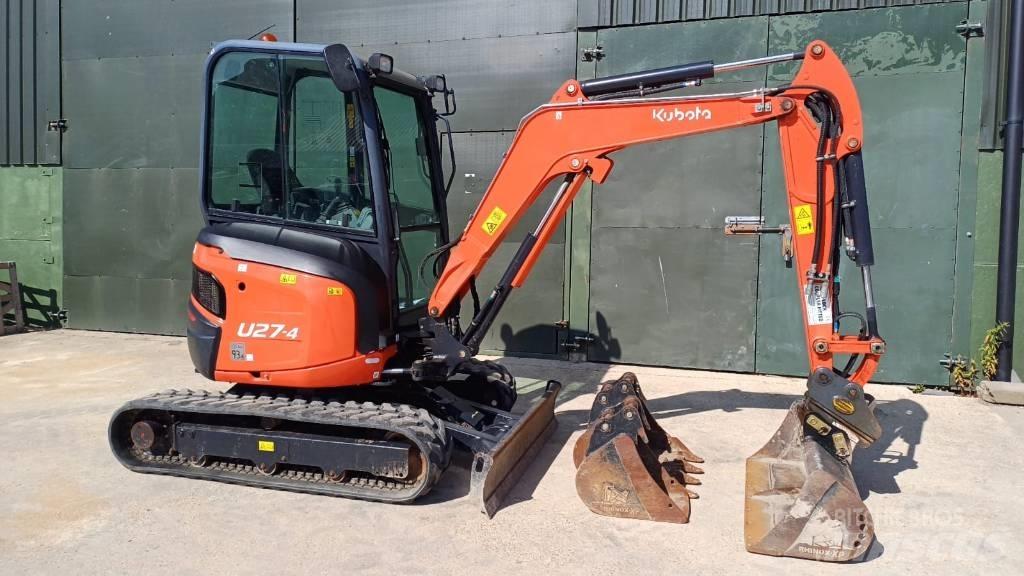 Kubota U 27-4 Mini ekskavatori < 7 t