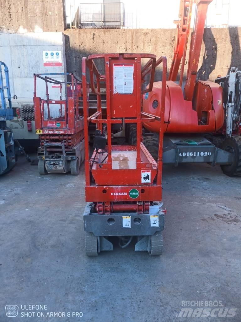 Haulotte Optimum  6 Šķerveida pacēlāji