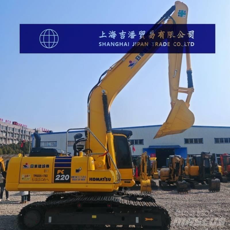 Komatsu PC 220 Kāpurķēžu ekskavatori