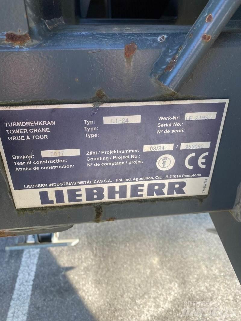 Liebherr L1-24 Torņa krāni
