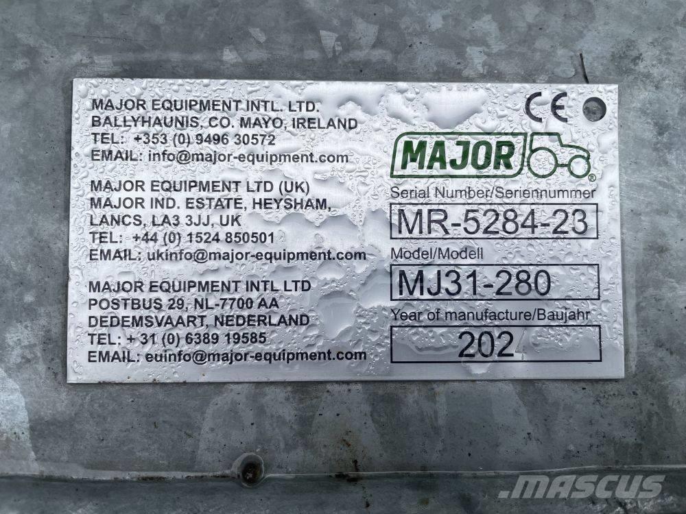 Major MJ 30 280 Pļaujmašīnas/pašgājēji