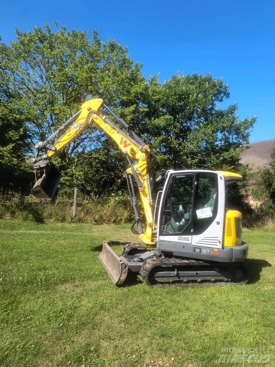 Wacker Neuson ET65 Kāpurķēžu ekskavatori